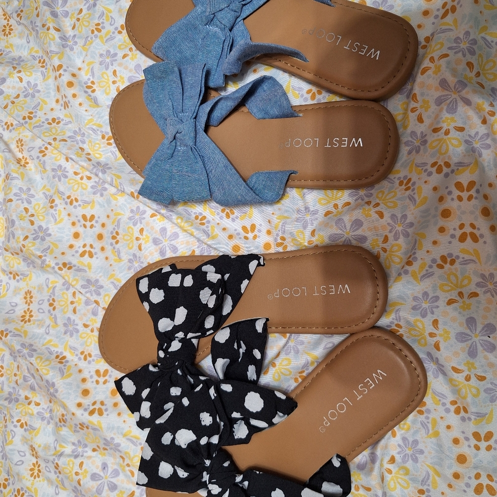 Brand new, only tried on sandals